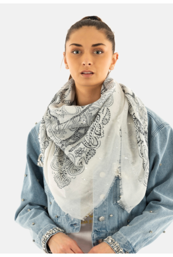 Foulards Le Temps Des Cerises bandana 1001 white