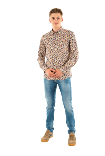 Chemise Benson & Cherry leyshya marine-miel