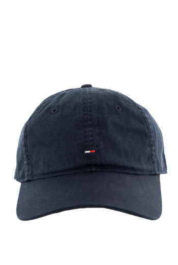 Casquettes tommy jeans flag soft 6 panel dw6 space blue