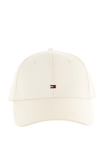 Casquettes tommy jeans flag cotton 6 pan ya8 ivory silk