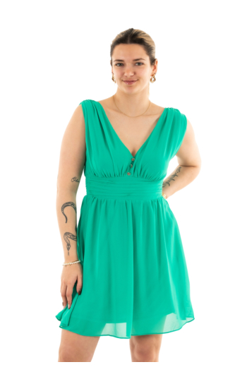 Robe morgan 251-ria vert emeraude