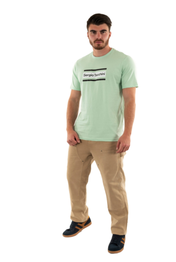 Tee shirt sergio tacchini lared 025 5014-beg/blk