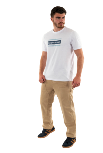 Tee shirt sergio tacchini lared 025 1006-wht/bbe