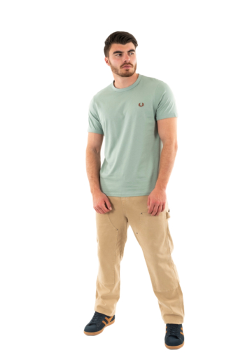 Tee shirt fred perry m3519 x06 silver blue