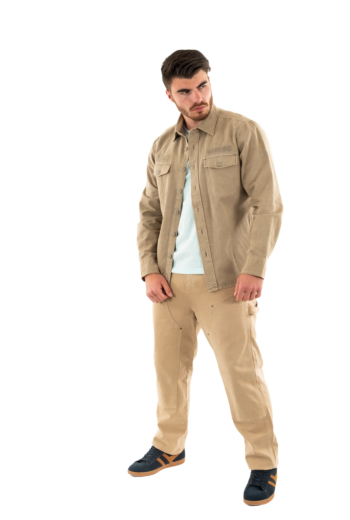 Chemise schott shstantonml taupe
