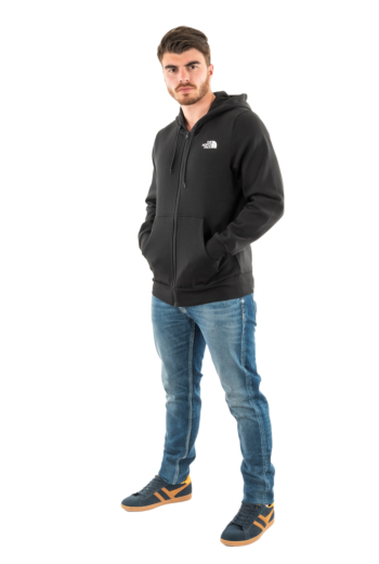 Sweat the north face simple dome full zip jk3 tnf black