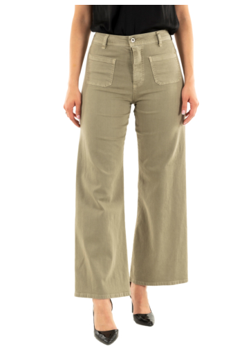 Jeans please p0r5 3649 nuovo kaki