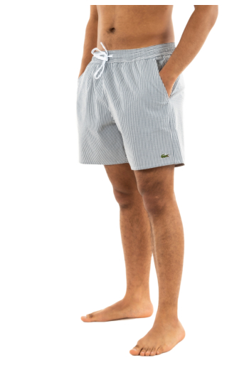 Maillot de bains lacoste mh9089 hxi blanc/faucon