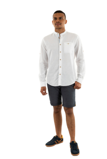 Chemise Benson & Cherry lattice blanc