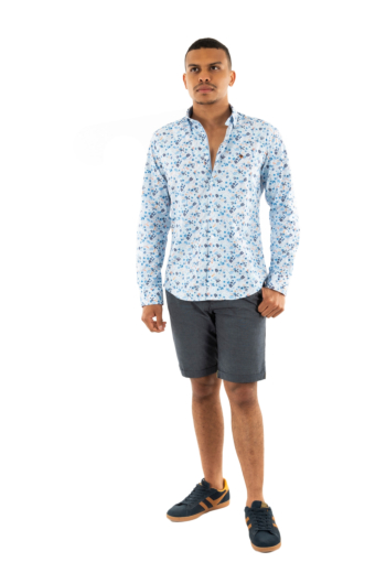 Chemise Benson & Cherry lulihann ciel