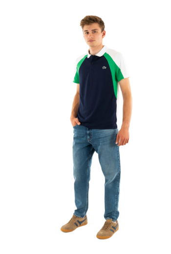 Polos lacoste dh8963 h7i marine/calathea-blanc
