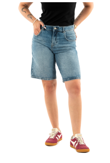 Short bermuda only mate medium blue denim