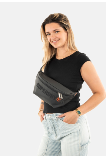 Pochettes & Sacoches superdry tarp core bumbag 02a black