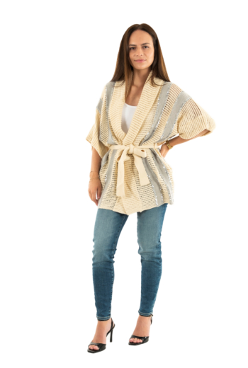 Gilets cardigans bsb 053-215003 natural