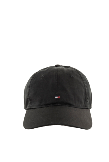 Casquettes tommy jeans flag soft 6 panel bds black