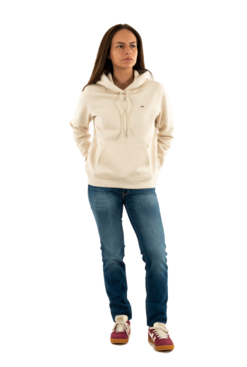 Sweat tommy jeans reg s flag ach desert sand dune