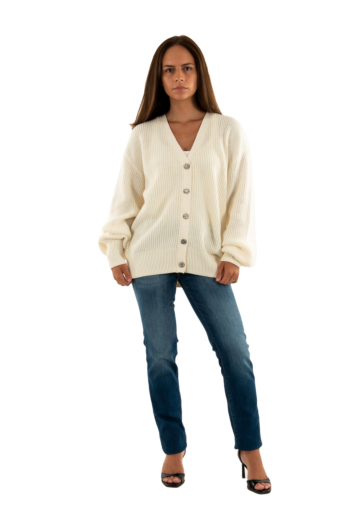 Gilets cardigans guess jeans amie g012 cream white