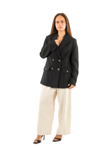 Blousons et vestes guess jeans fiona jblk jet black a996