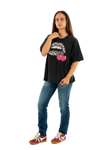 Tee shirt Le Temps Des Cerises kani 0001 black