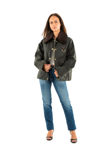 Blousons et vestes barbour catton wax sg51 sage/ancient