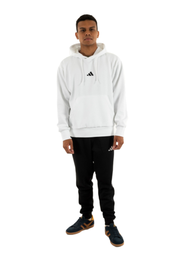 Sweat adidas sportswear m feelcozy hd blanc/noir