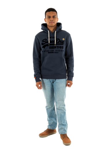 Sweat superdry vl tonal relaxed jua lauren navy
