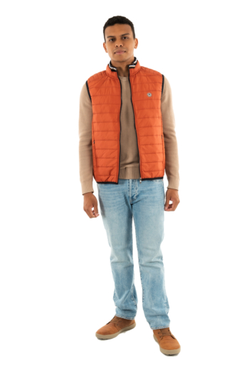 Gilets ss manche Benson & Cherry stallone mandarine