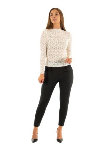 Tee shirt manches longues grace & mila shady ecru