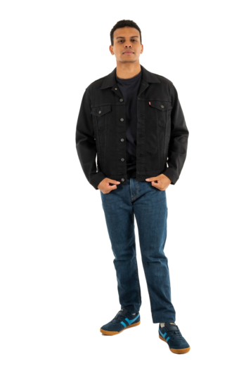 Blousons et vestes levi's® the trucker jacket charlie 0403 dark horse trucker