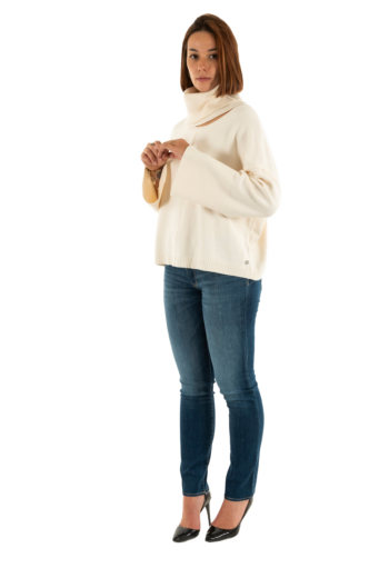 Pull hiver bsb 054-260004 15 ivoire