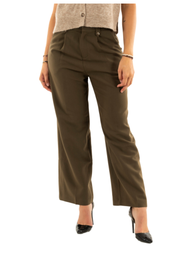 Pantalons grace & mila septime vert foret