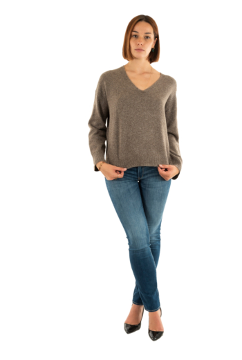 Pull hiver grace & mila salvador taupe