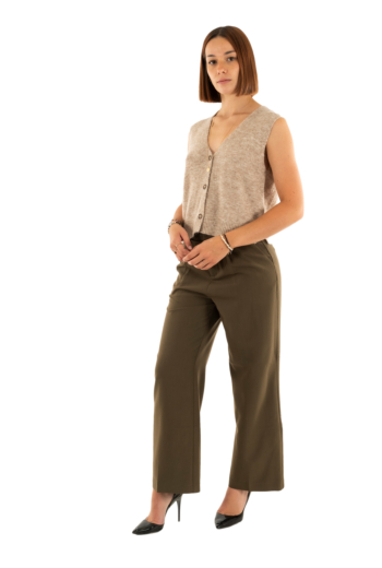 Gilets cardigans grace & mila santa beige