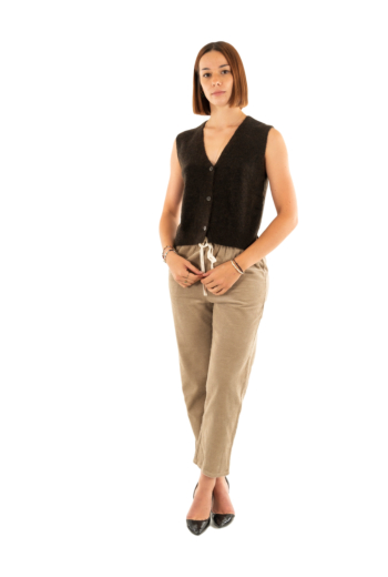 Gilets cardigans grace & mila santa chocolat