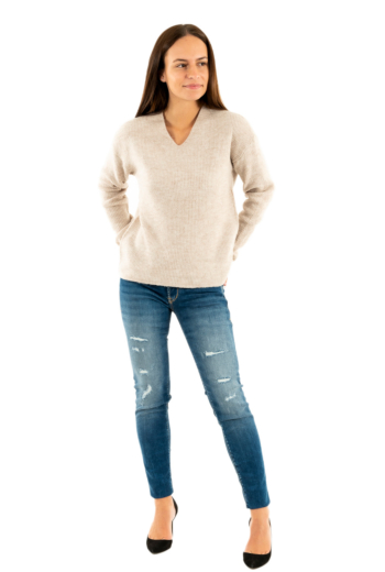 Pull hiver only camilla pumice stone melange