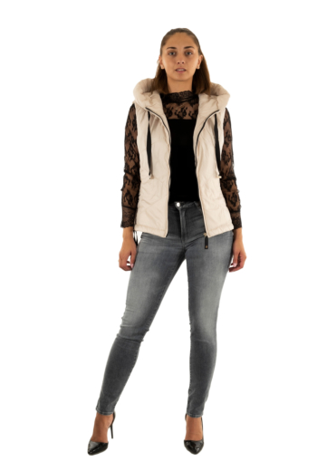 Gilets sans manche salsa puffer vest 120 medium beige