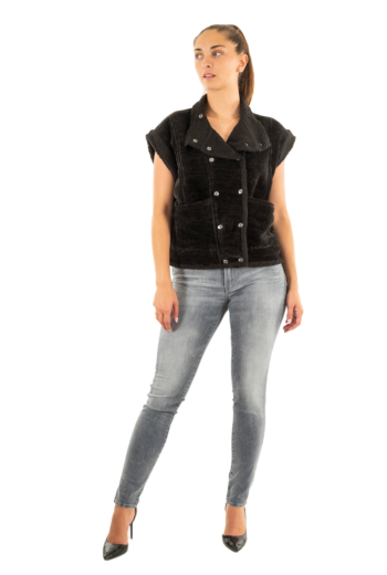 Gilets sans manche Le Temps Des Cerises fuji 0001 black
