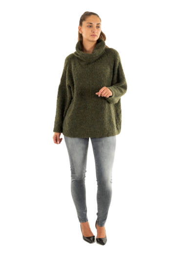 Pull hiver Le Temps Des Cerises roy 9232 olive night