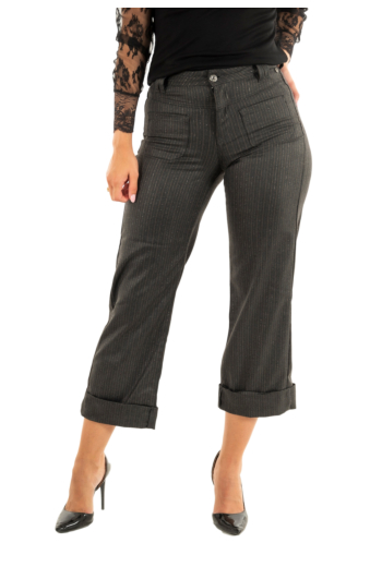 Pantalons freeman t. porter alice dalston ston f1348 dark shadow