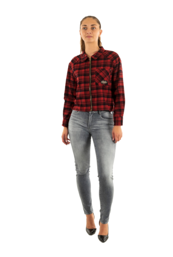 Chemisier freeman t. porter chiky checks pes65 f013 red