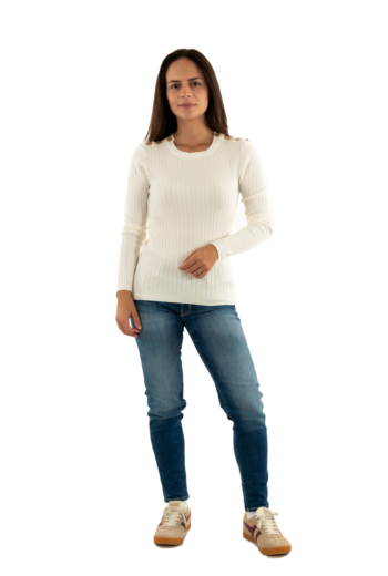 Pull leger molly bracken la906dn beige