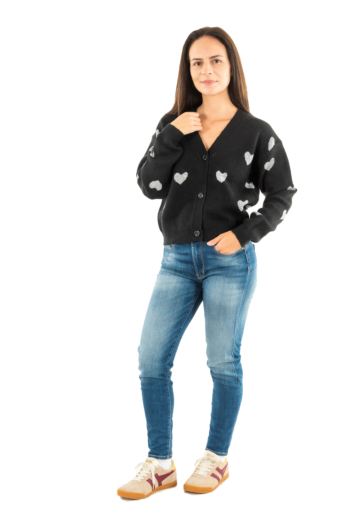 Gilets cardigans molly bracken la1775dn noir