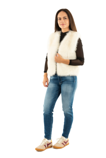 Gilets sans manche molly bracken p1716adh ecru