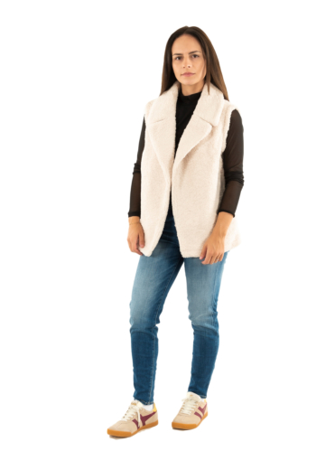 Gilets sans manche molly bracken t1932adh ecru