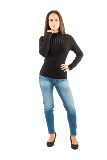 Pull hiver morgan 252-msnowi noir