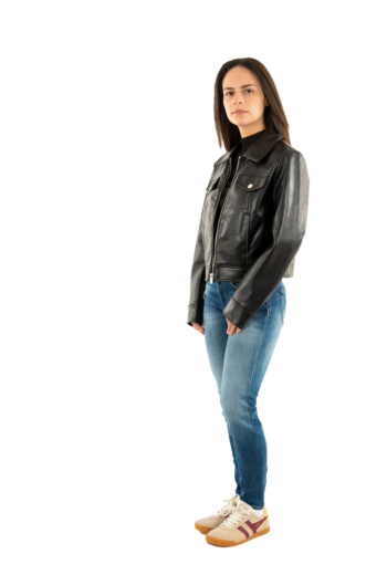 Blousons et vestes morgan 252-gnola noir
