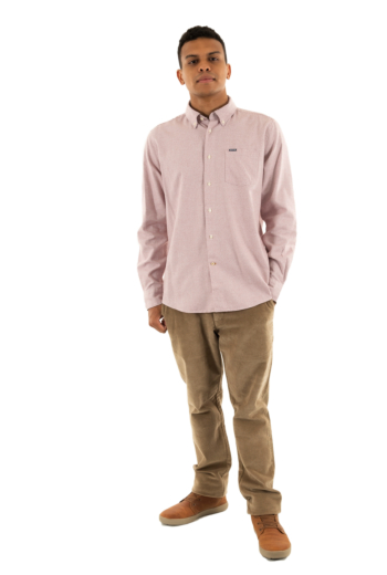 Chemise barbour turner tailored houndstooth pi77 earth pink