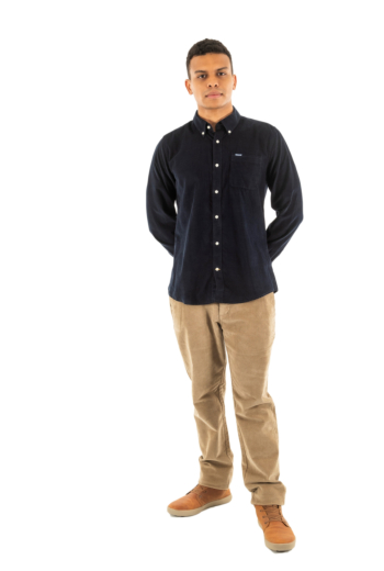 Chemise barbour ramsey tailored mi32 navy/red