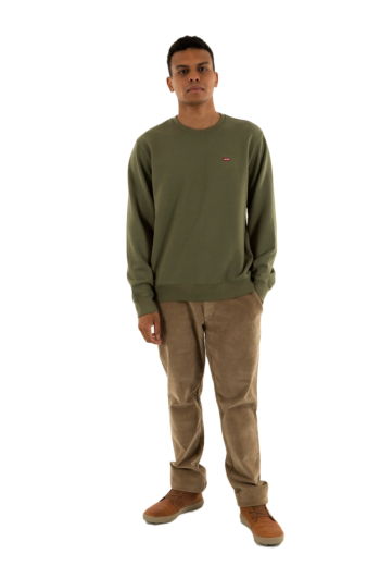 Sweat levi's® new original crew 0058 moss olive 0908736