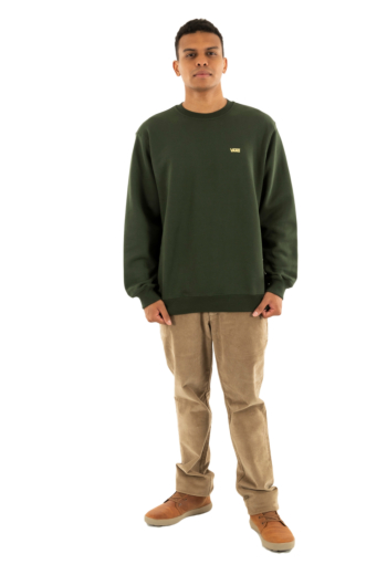 Sweat vans left chest ii loose crew dried kelp emu1